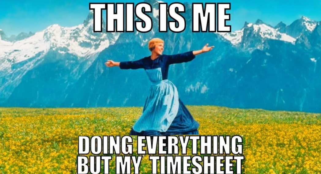 timesheets meme